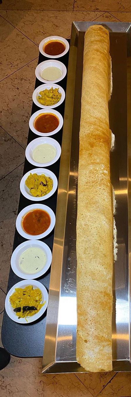 Home of the authentic 4 foot Dosa in Las Vegas